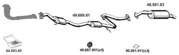 Exhaust System 492027