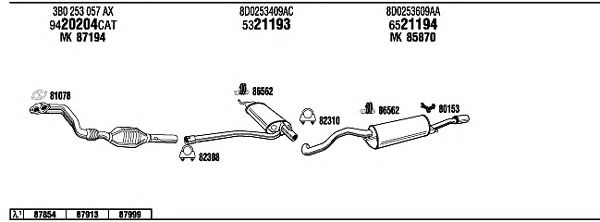 Exhaust System AD25073