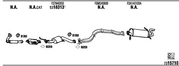 Exhaust System MA20166