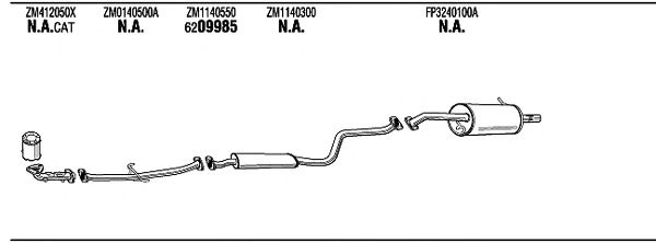 Exhaust System MA40078