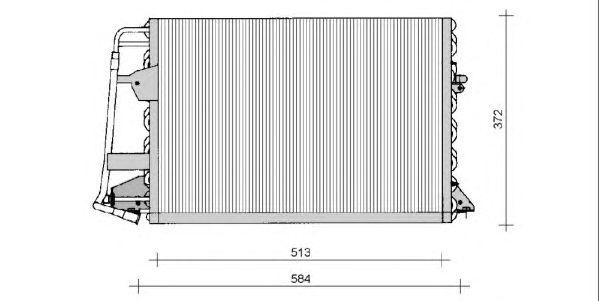 Condensator, airconditioning QCN38