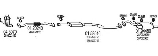 Exhaust System C130040001891