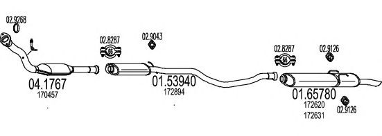 Exhaust System C260265006169