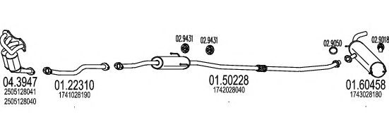 Exhaust System C370178001861