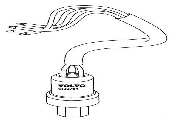 Pressure Switch, air conditioning 38931