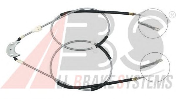 Cable, parking brake K12065