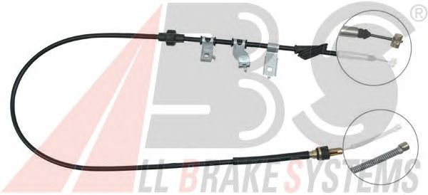 Cable, parking brake K12498