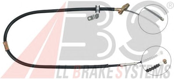 Cable, parking brake K16337