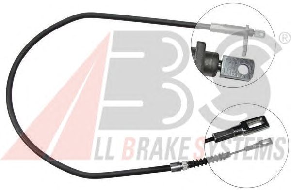 Cable, parking brake K17227