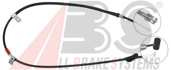 Cable, parking brake K18757