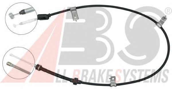 Cable, parking brake K19048