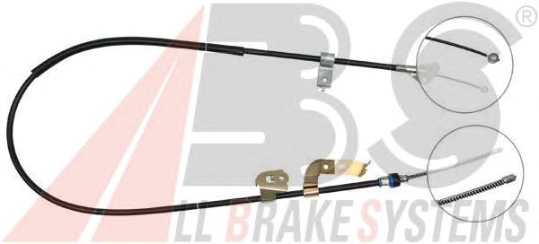 Cable, parking brake K19907