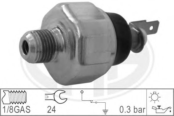 Interruptor de control de la presión de aceite 330567