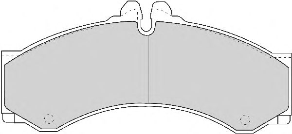 Brake Pad Set, disc brake AVR132
