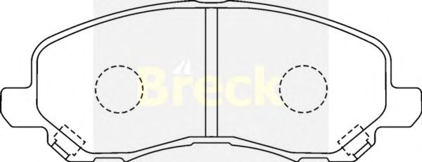 Brake Pad Set, disc brake 20788 00 C