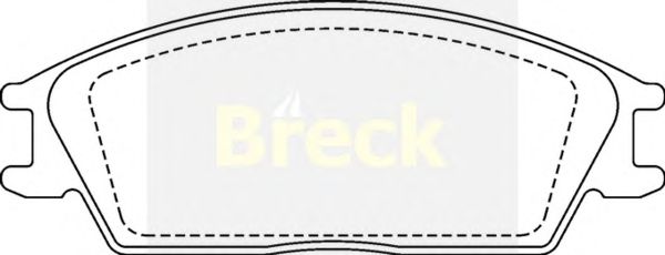 Brake Pad Set, disc brake 21012 00 701 00