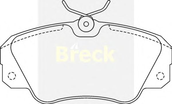 Brake Pad Set, disc brake 21368 00 701 00