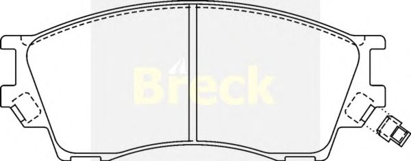Brake Pad Set, disc brake 21571 00 C