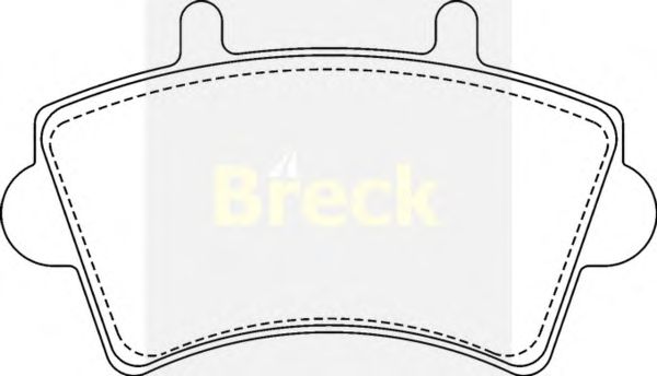 Brake Pad Set, disc brake 23613 00 703 00