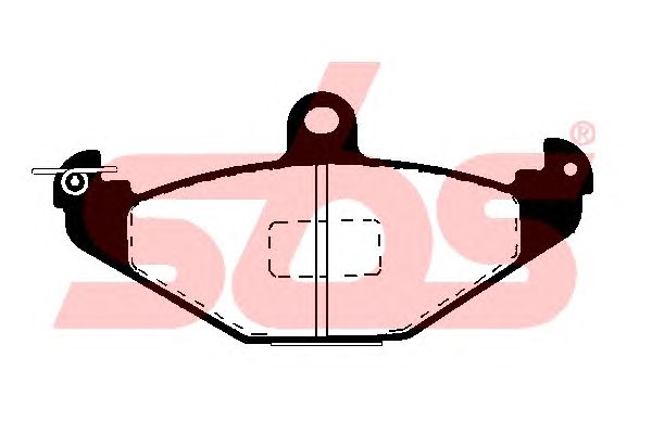 Brake Pad Set, disc brake 1501223926