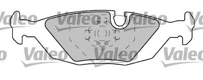 Brake Pad Set, disc brake 597016