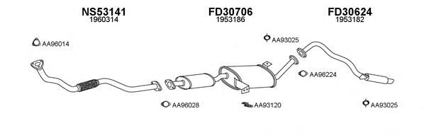 Exhaust System 300504
