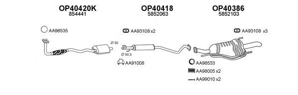 Exhaust System 400033