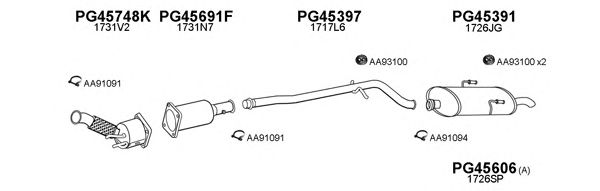 Exhaust System 450372