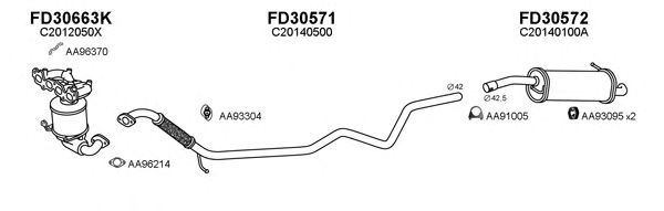 Exhaust System 470096