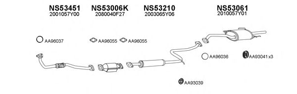 Exhaust System 530152