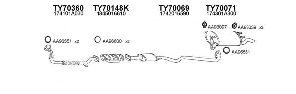 Exhaust System 700023