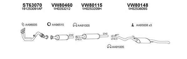 Exhaust System 800218