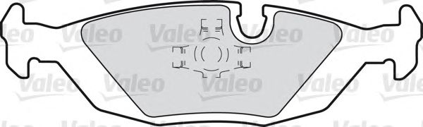 Brake Pad Set, disc brake 598291