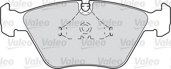 Brake Pad Set, disc brake 598231