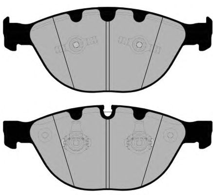 Brake Pad Set, disc brake PA1752