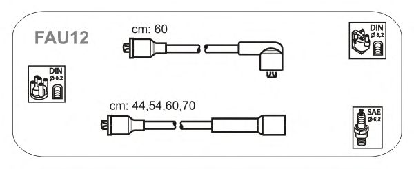 Ignition Cable Kit FAU12
