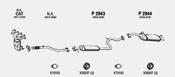 Exhaust System HY804