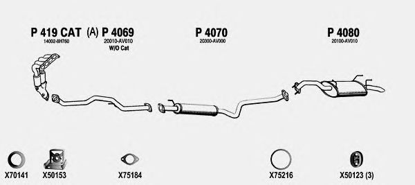 Exhaust System NI537