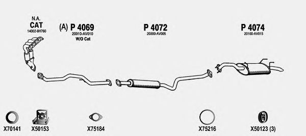 Exhaust System NI538