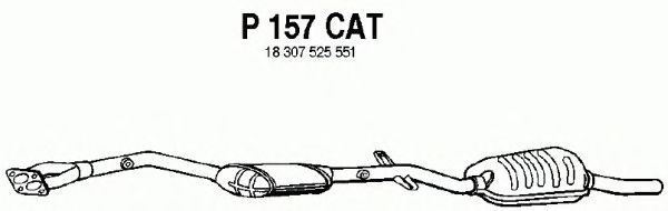 Catalytic Converter P157CAT