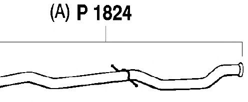 Exhaust Pipe P1824