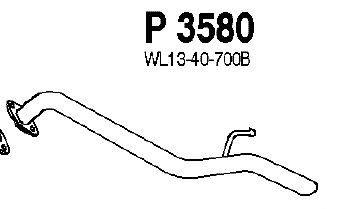 Exhaust Pipe P3580