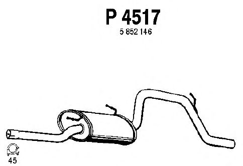 Einddemper P4517
