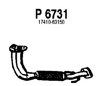 Exhaust Pipe P6731
