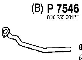 Exhaust Pipe P7546