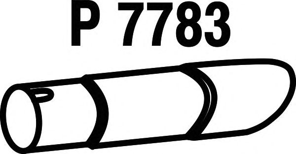 Exhaust Pipe P7783