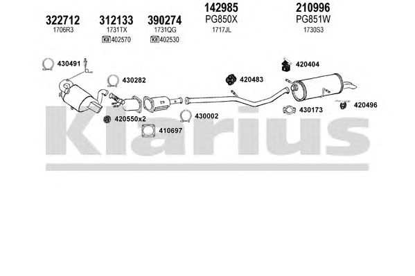 Exhaust System 180832E