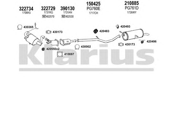 Exhaust System 631277E