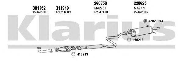 Exhaust System 570173E