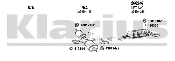 Exhaust System 600082E